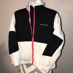 Girls Columbia fleece 6/6x